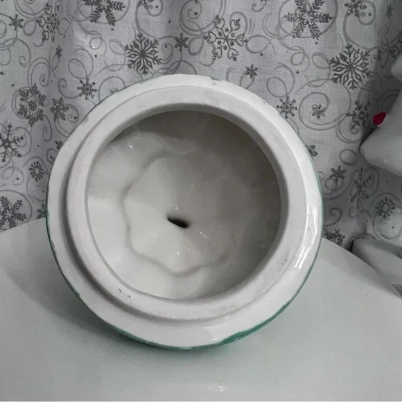 New Disney Mickey & Minnie Mouse Mug W/ Christmas Tree & Star Topper Lid 18 Oz. - Picture 9 of 10